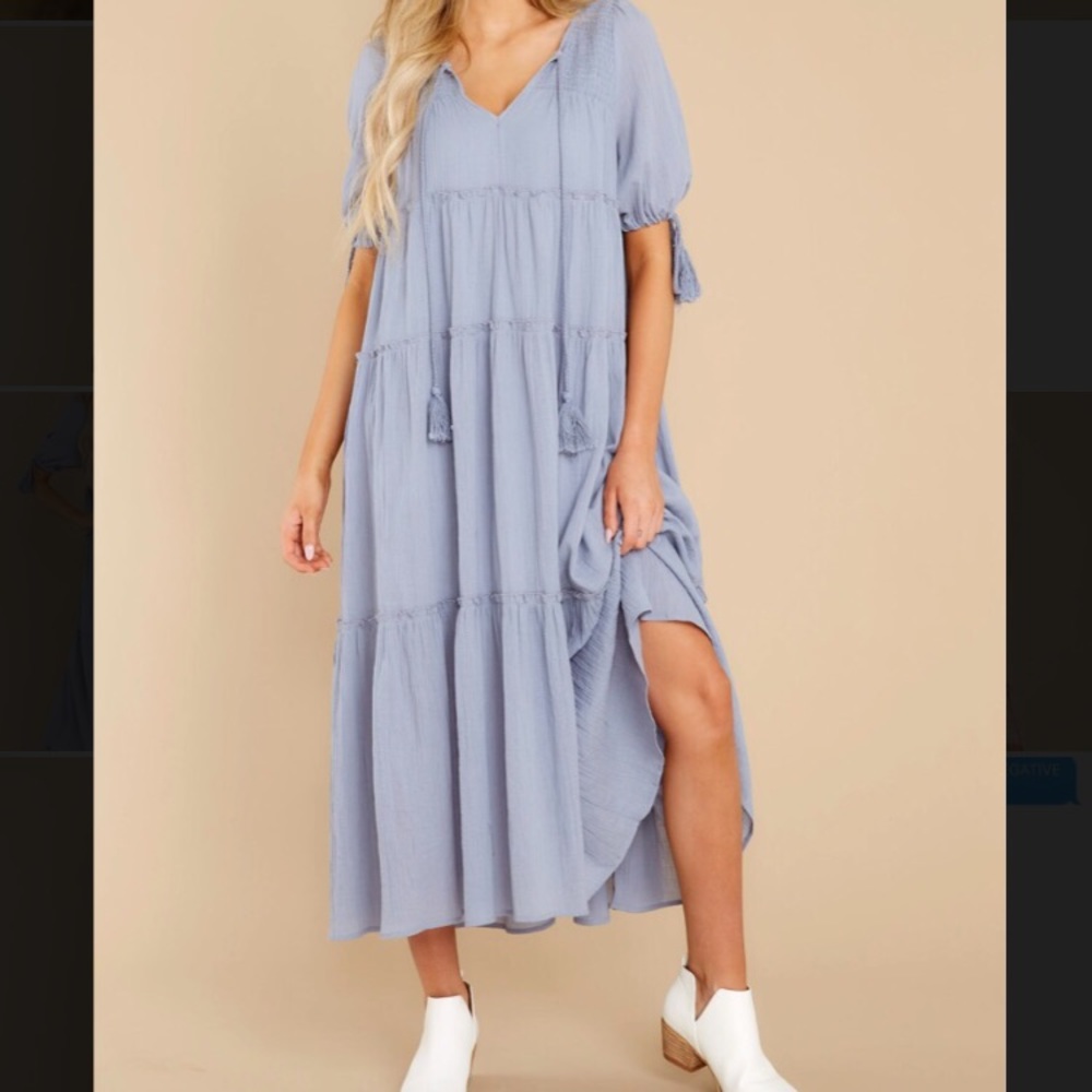 Blue Maxi Dress
